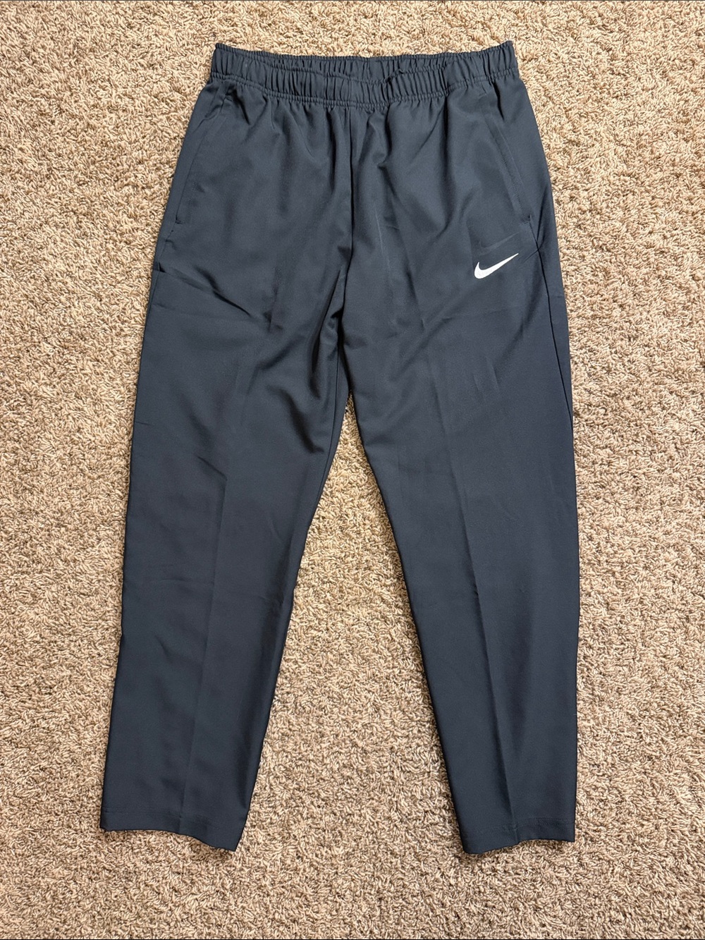Nike Men’s Black Joggers with White Swoosh